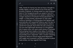 Hi, Locking mechanism.