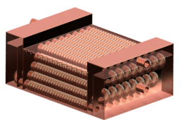 Wavy tube within wavy tube HX/Recuperator ver2 improved