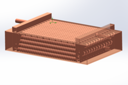 Wavy tube within wavy tube HX/Recuperator ver2