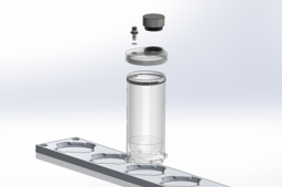 Modular Bioreactor for microgravity applications